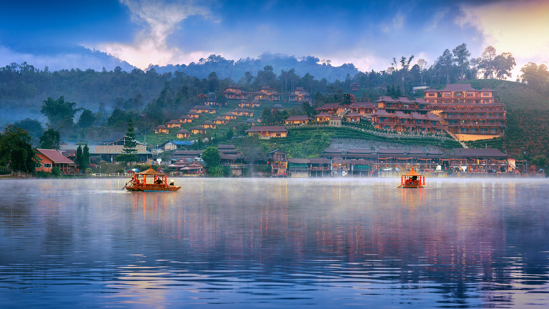 Valleys and Highlands wallpaper